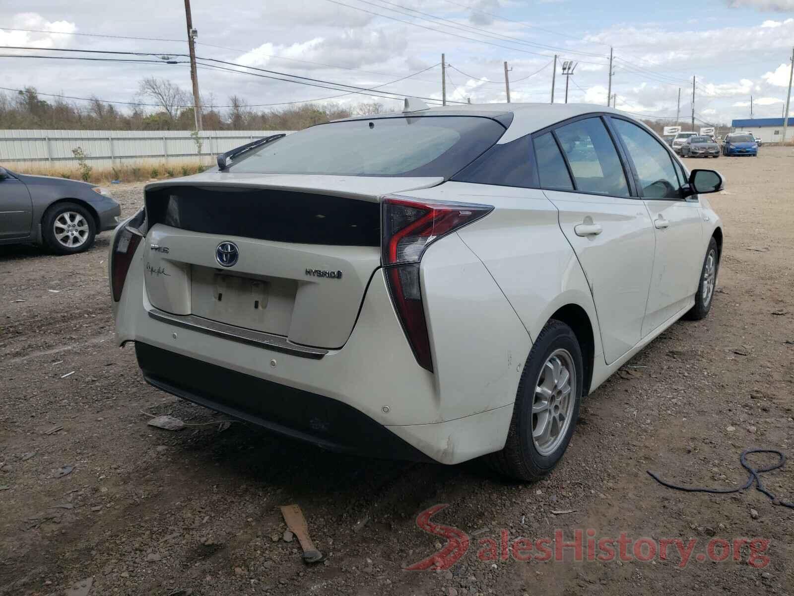 JTDKARFU4H3044050 2017 TOYOTA PRIUS