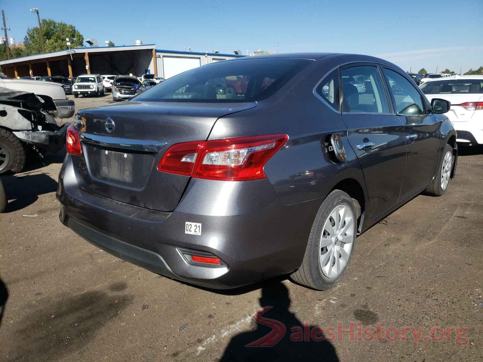 3N1AB7APXKY245094 2019 NISSAN SENTRA