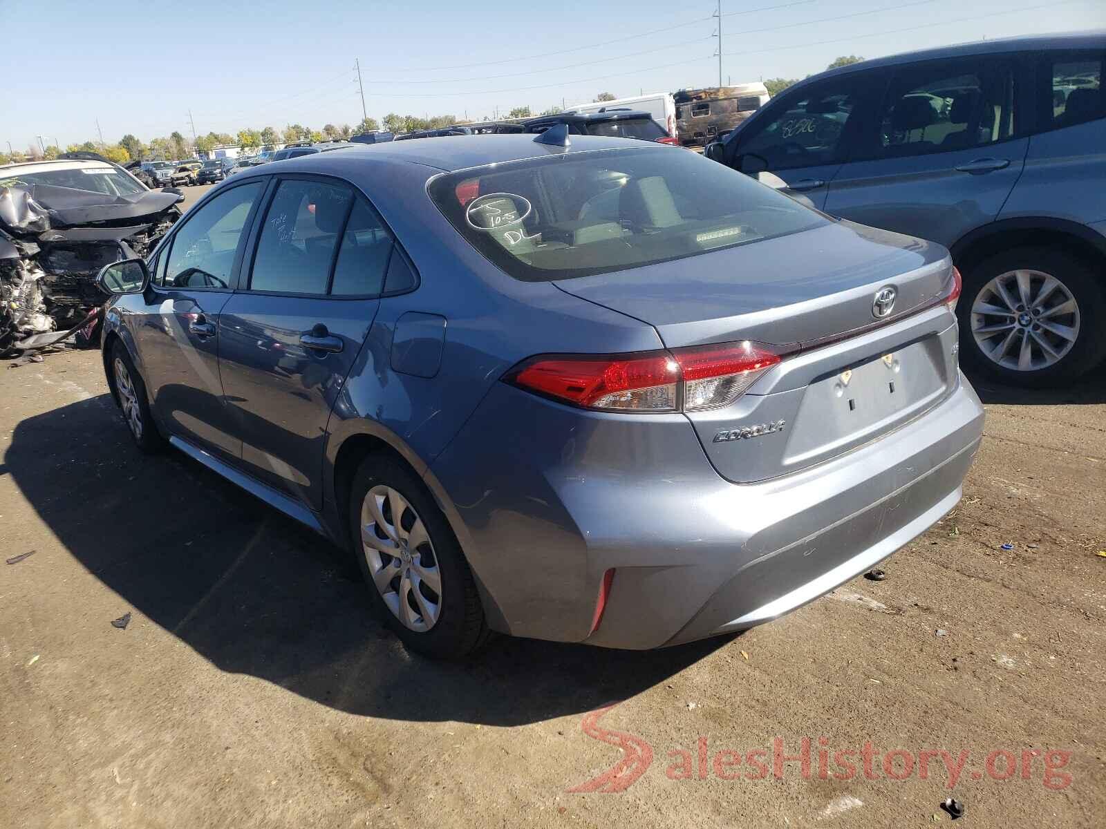 JTDEPRAE6LJ052456 2020 TOYOTA COROLLA