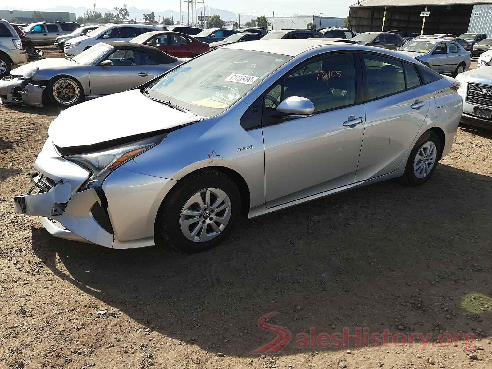 JTDKBRFU1G3525417 2016 TOYOTA PRIUS