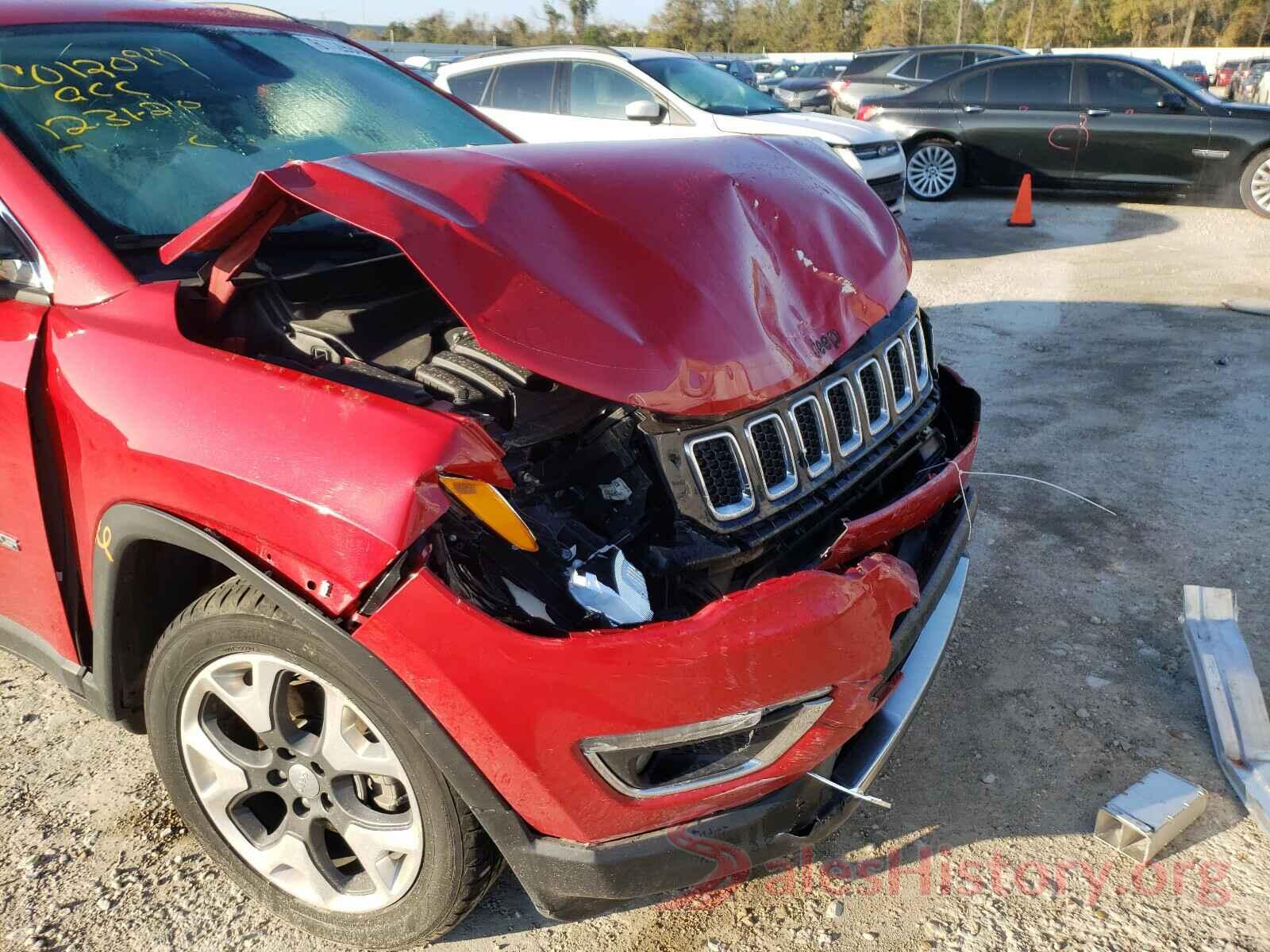 3C4NJCCB7KT664562 2019 JEEP COMPASS