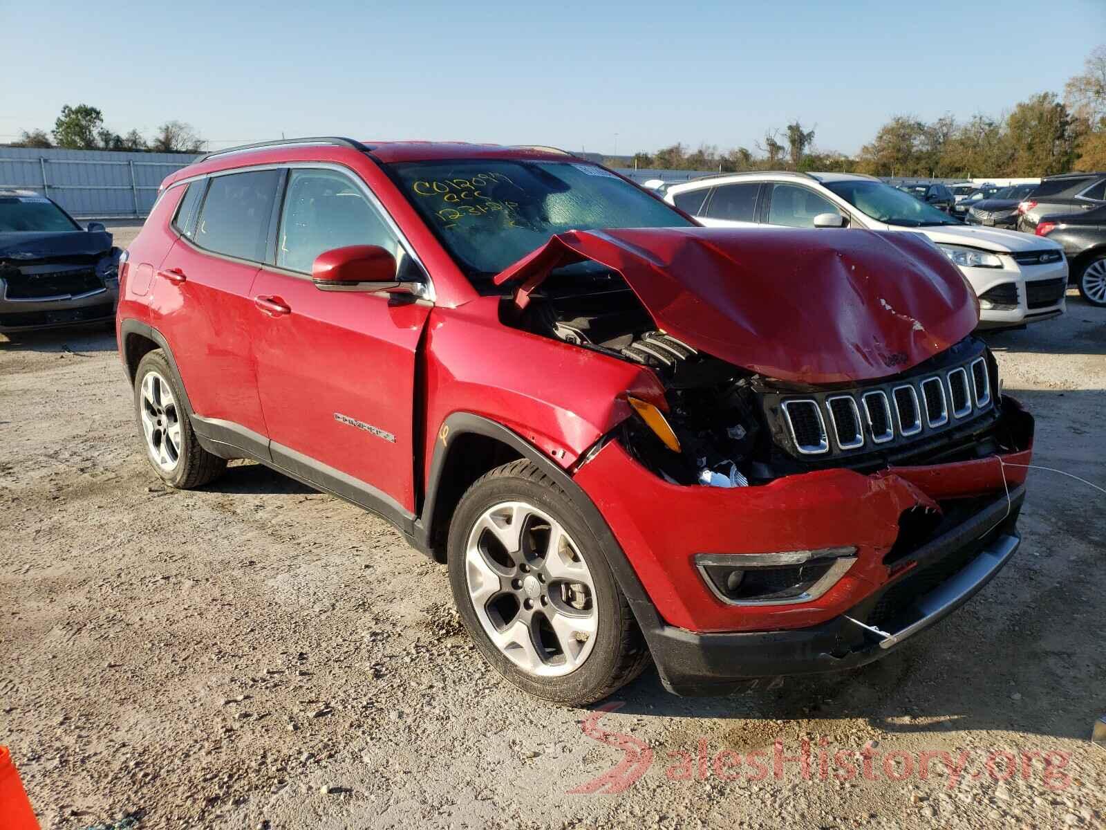 3C4NJCCB7KT664562 2019 JEEP COMPASS