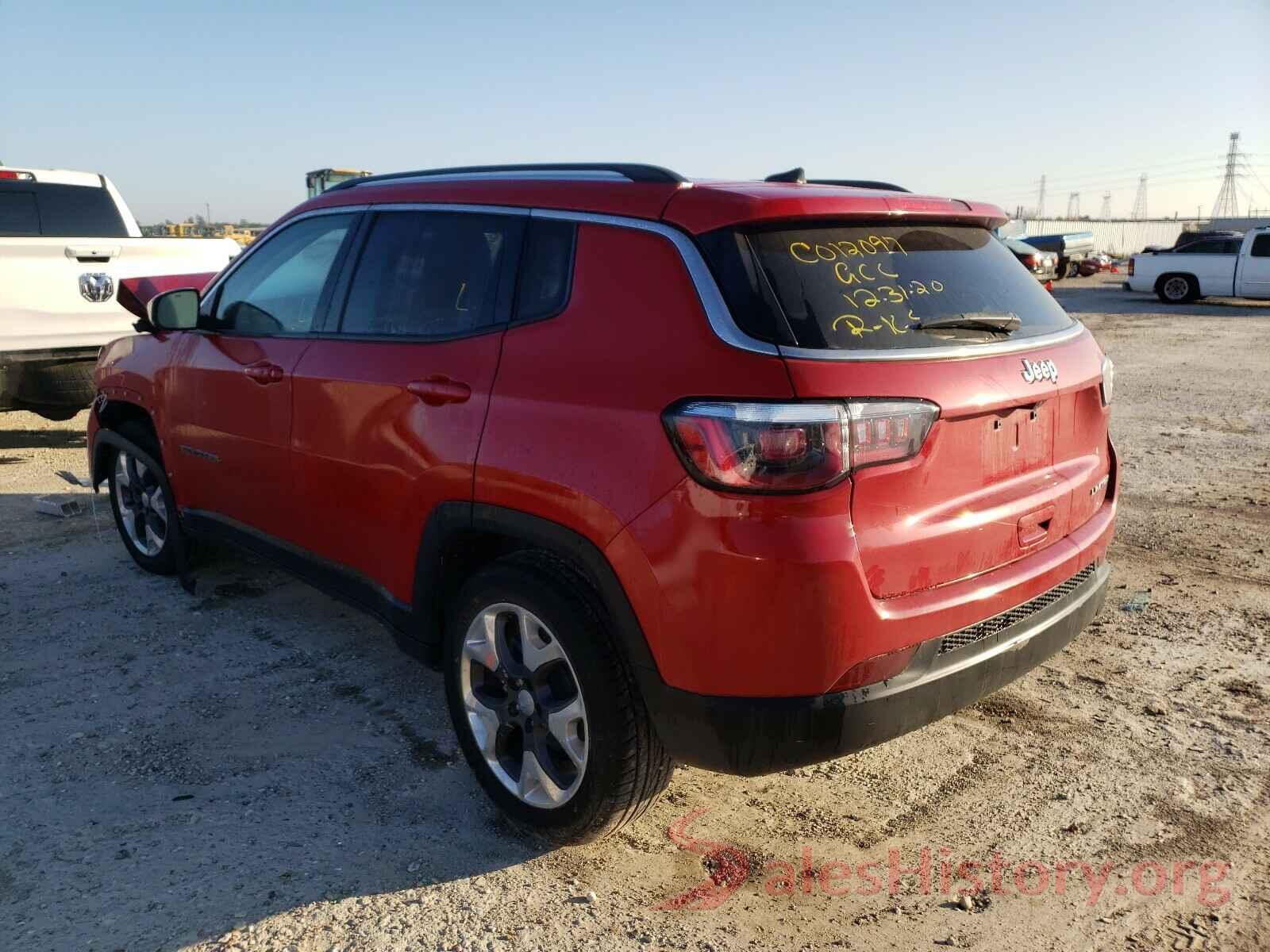 3C4NJCCB7KT664562 2019 JEEP COMPASS