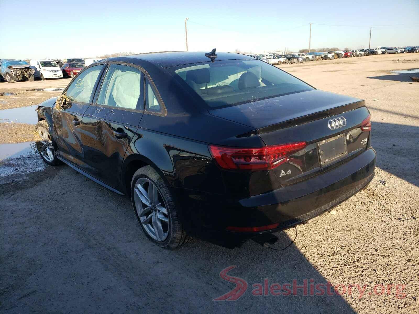 WAUKMAF41HN055825 2017 AUDI A4