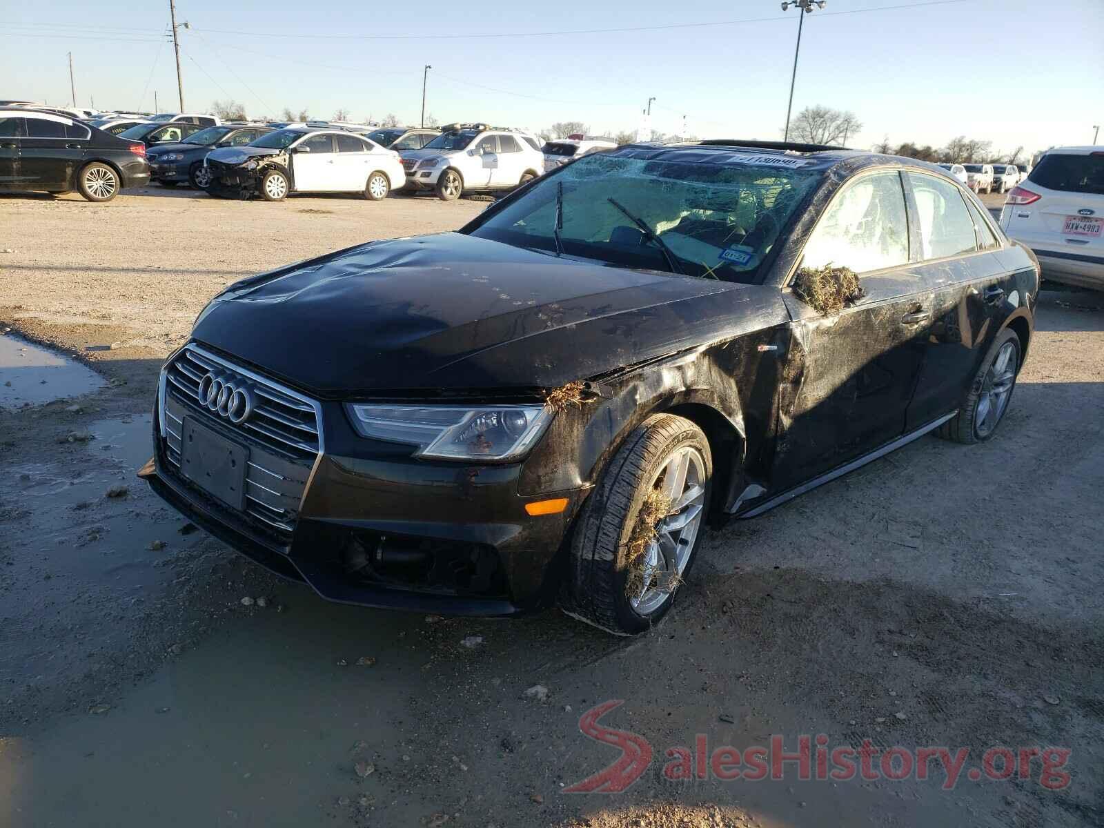 WAUKMAF41HN055825 2017 AUDI A4