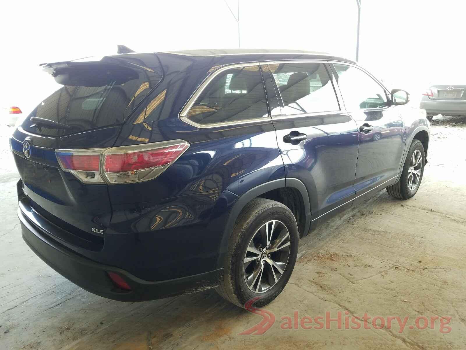 5TDKKRFH2GS182411 2016 TOYOTA HIGHLANDER