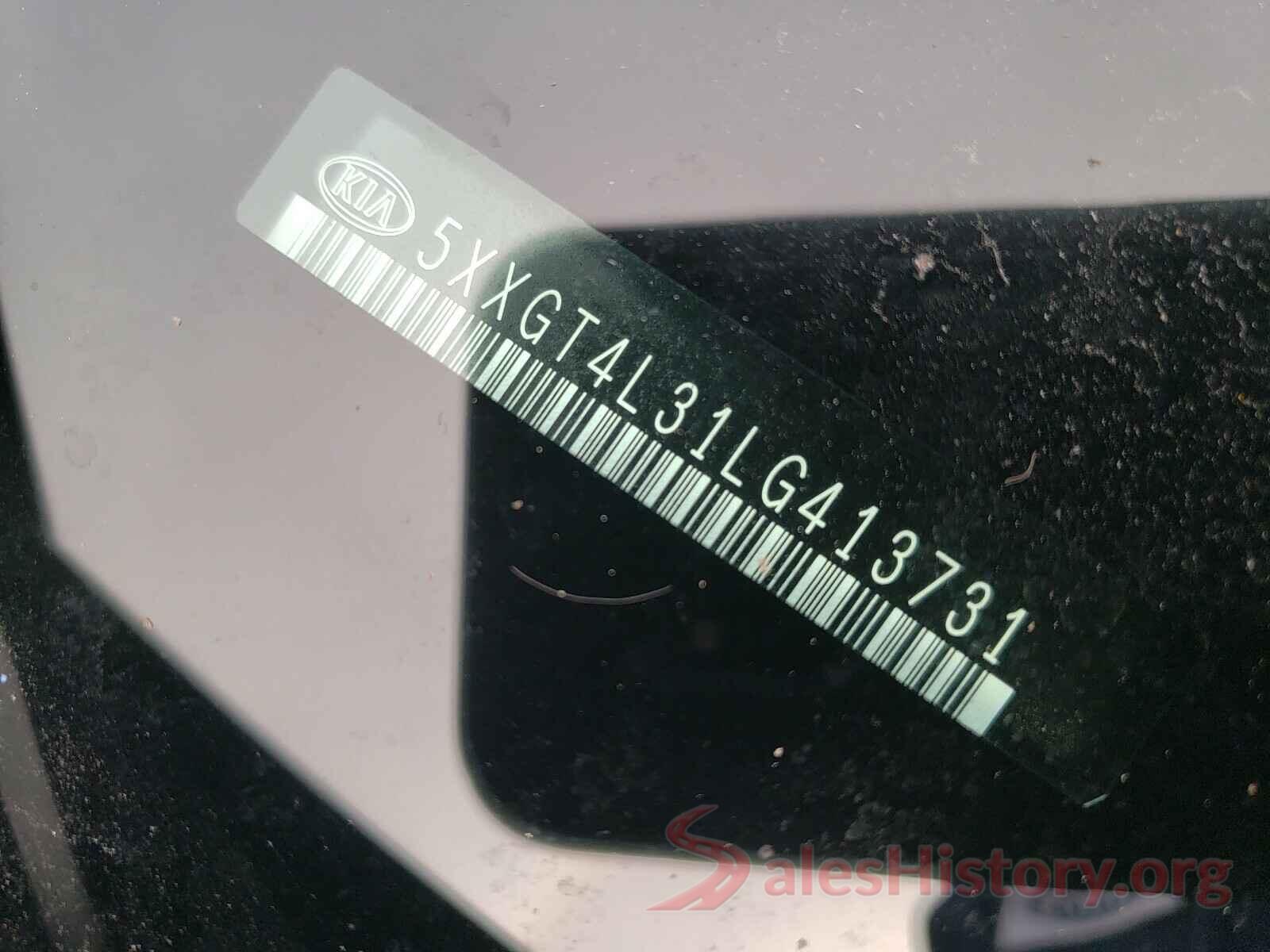 5XXGT4L31LG413731 2020 KIA OPTIMA