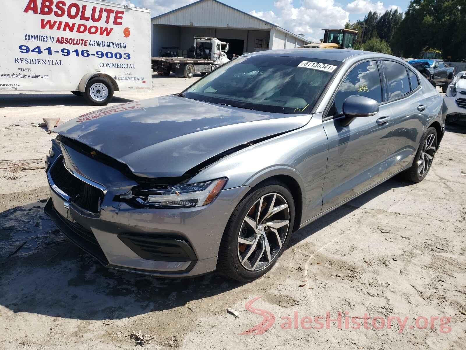 7JRA22TK8KG001660 2019 VOLVO S60