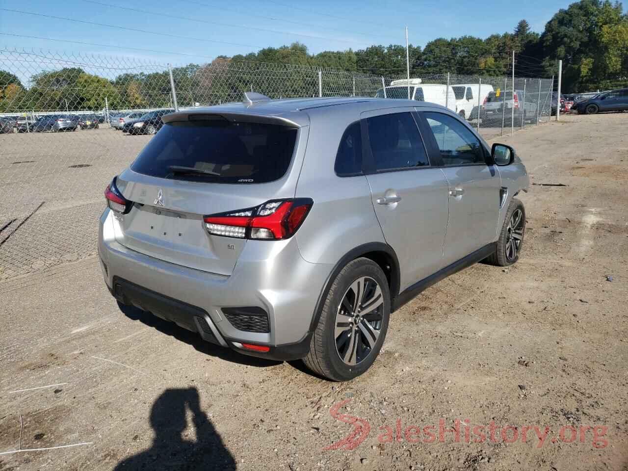 JA4AR3AU1LU016342 2020 MITSUBISHI OUTLANDER