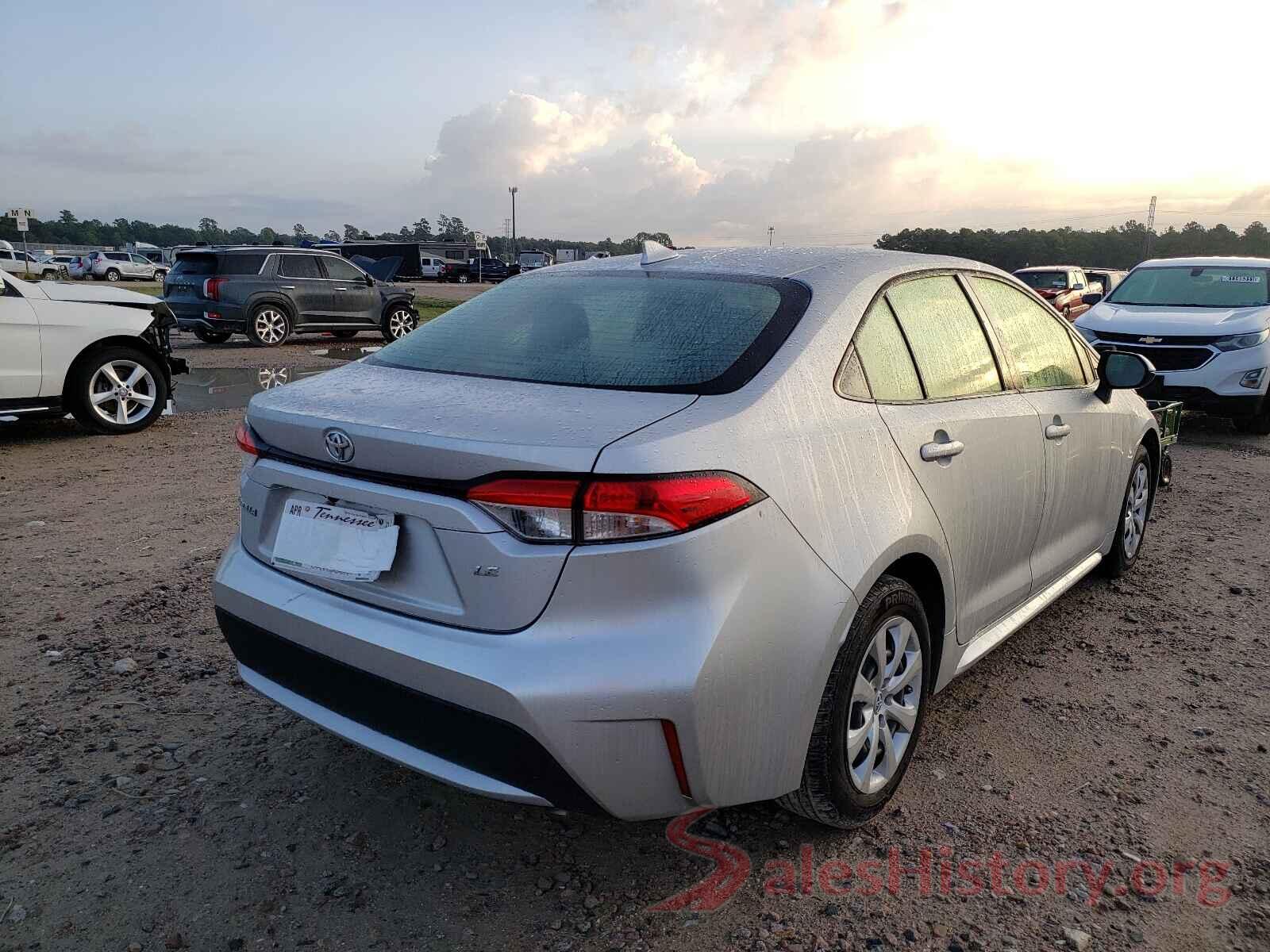 JTDEPRAE5LJ023322 2020 TOYOTA COROLLA