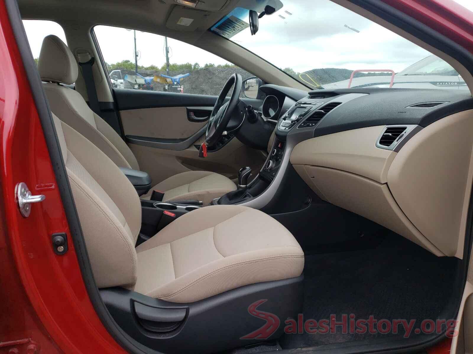 KMHDH4AEXGU643126 2016 HYUNDAI ELANTRA