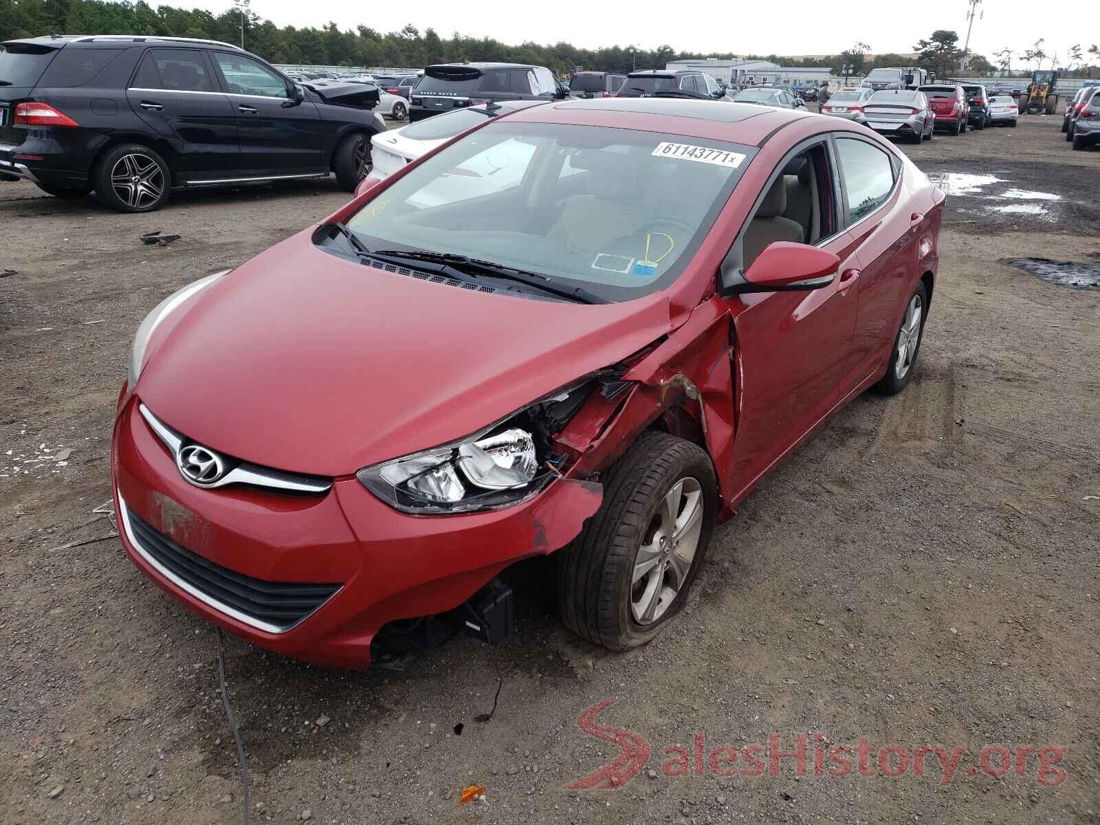 KMHDH4AEXGU643126 2016 HYUNDAI ELANTRA