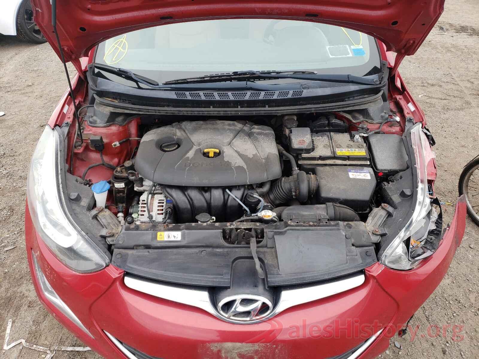 KMHDH4AEXGU643126 2016 HYUNDAI ELANTRA