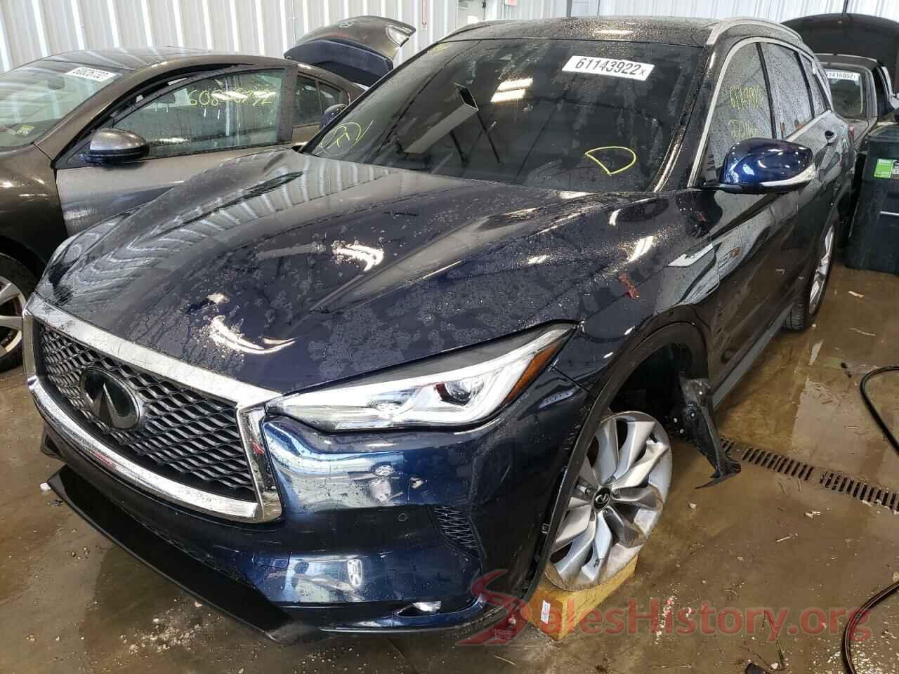 3PCAJ5CB3MF121608 2021 INFINITI QX50