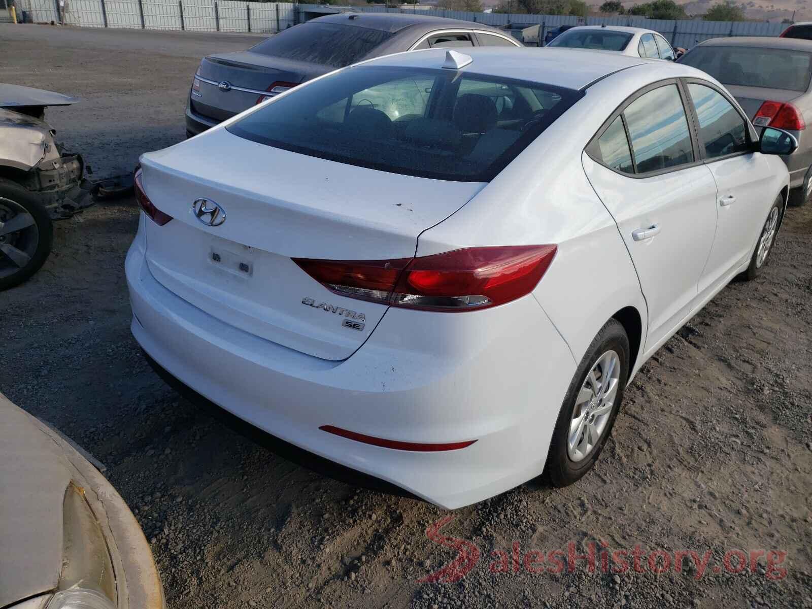 5NPD74LF0HH188442 2017 HYUNDAI ELANTRA