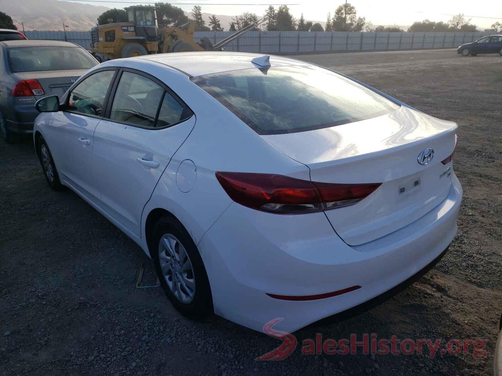 5NPD74LF0HH188442 2017 HYUNDAI ELANTRA