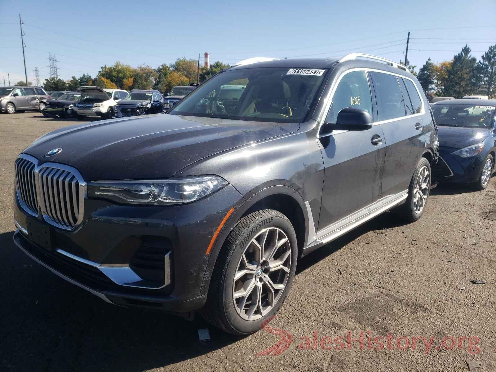 5UXCW2C04M9F64448 2021 BMW X7