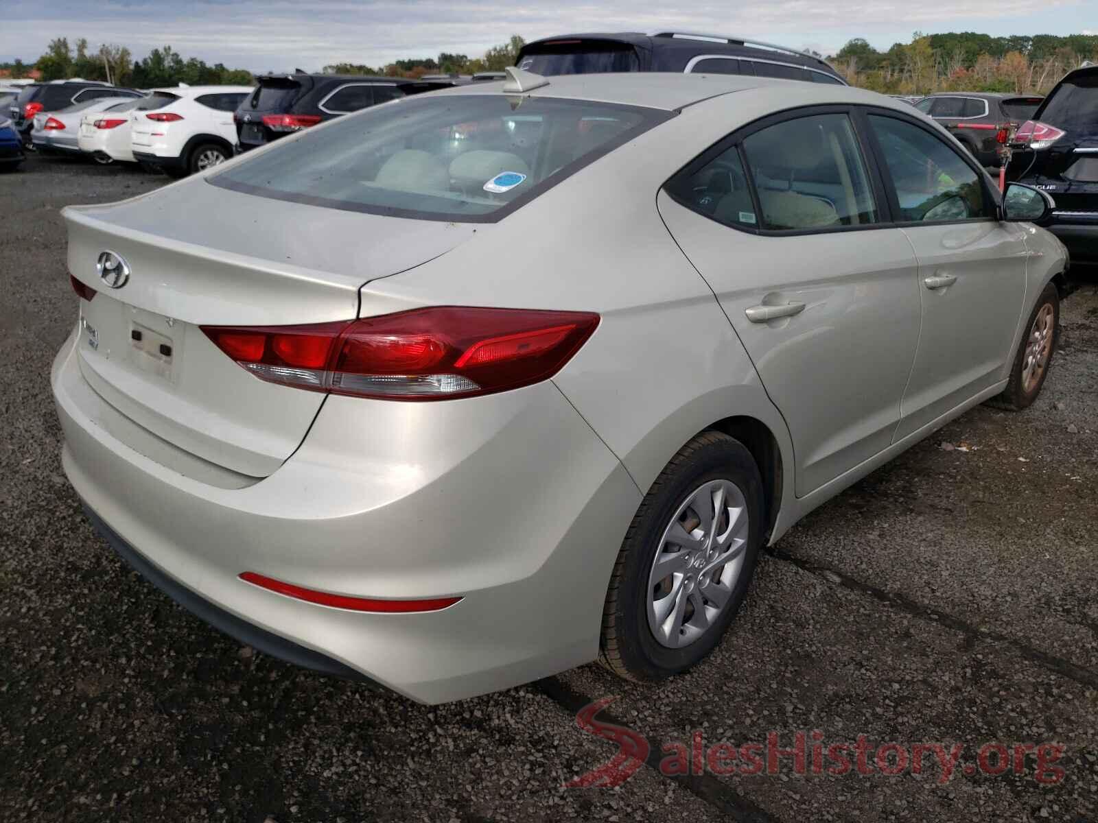 KMHD74LF9HU095940 2017 HYUNDAI ELANTRA