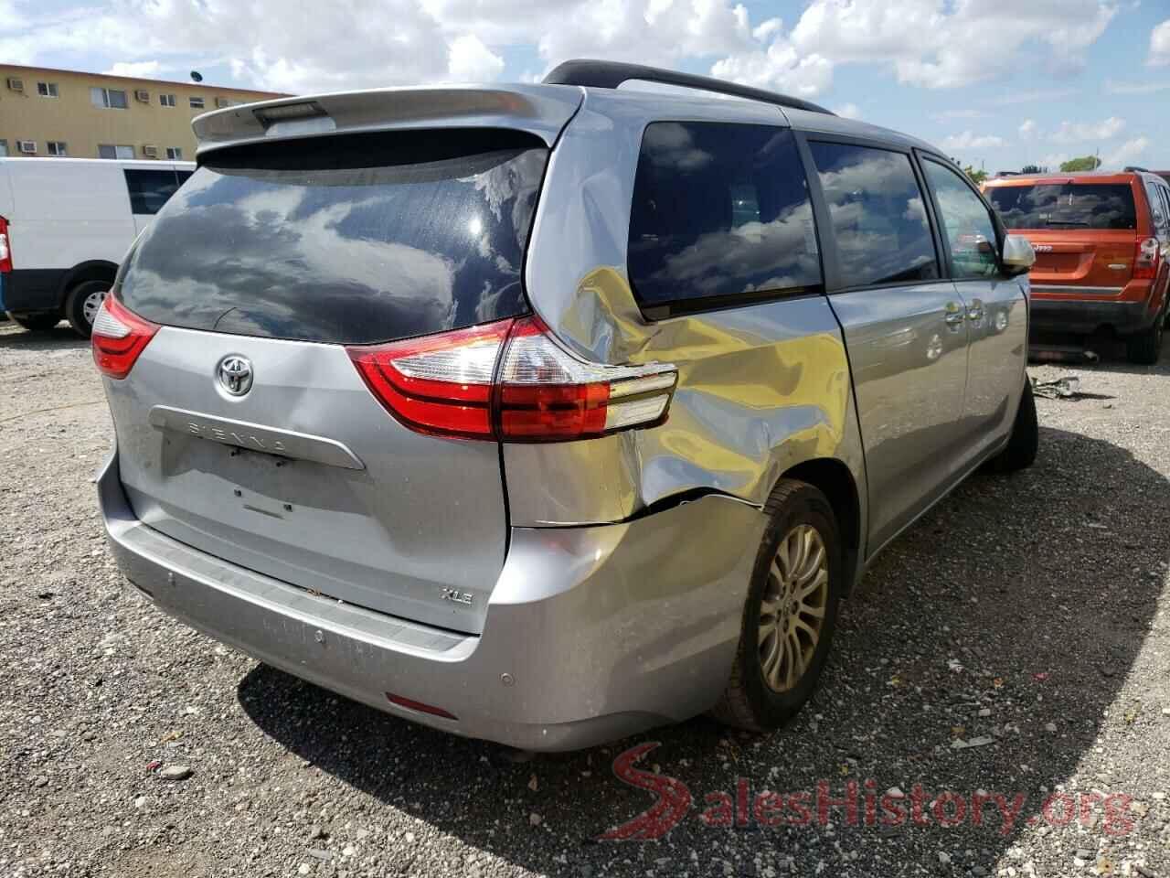 5TDYK3DC0GS707271 2016 TOYOTA SIENNA