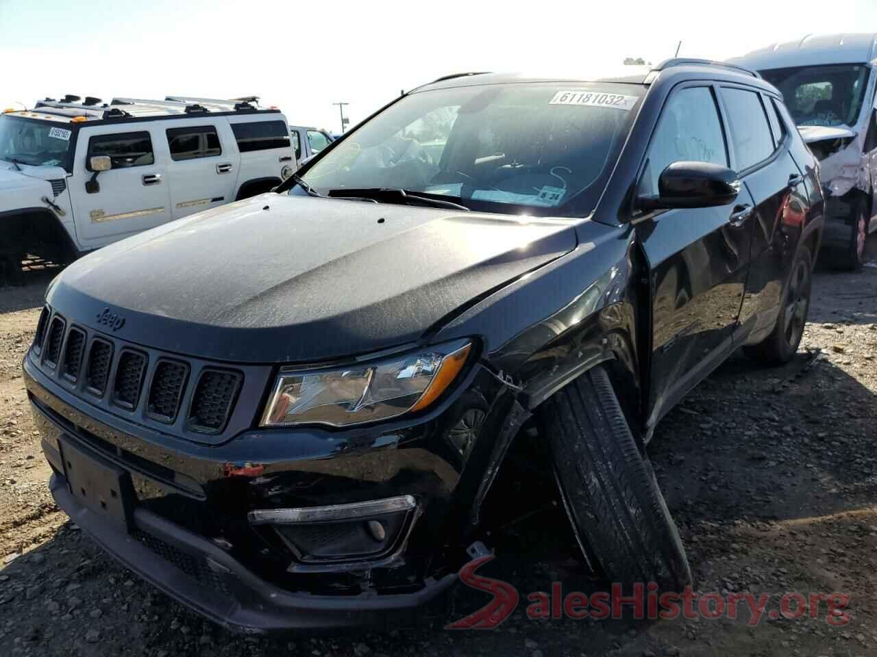 3C4NJDBB9KT812816 2019 JEEP COMPASS