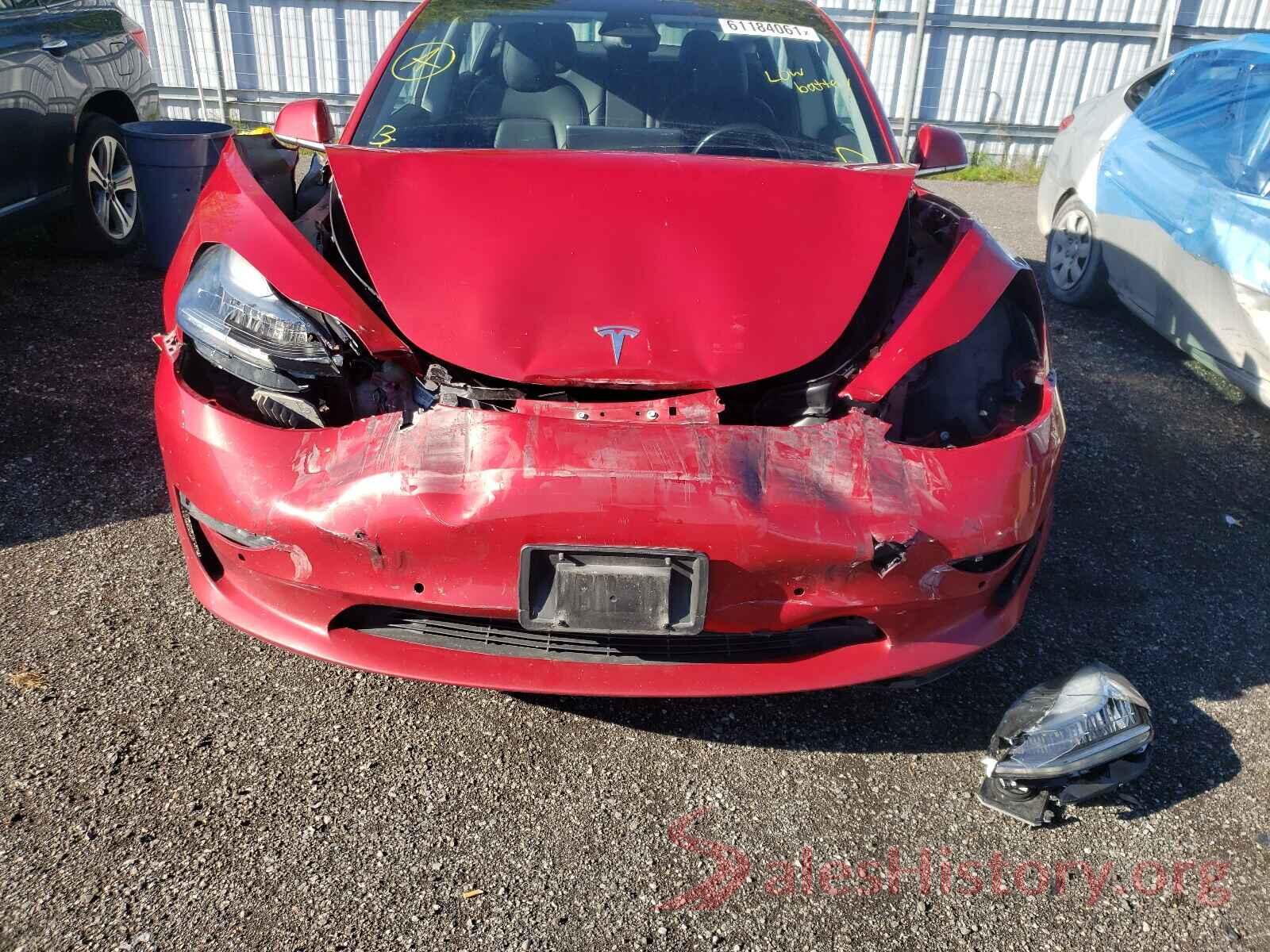 5YJ3E1EA1JF029080 2018 TESLA MODEL 3