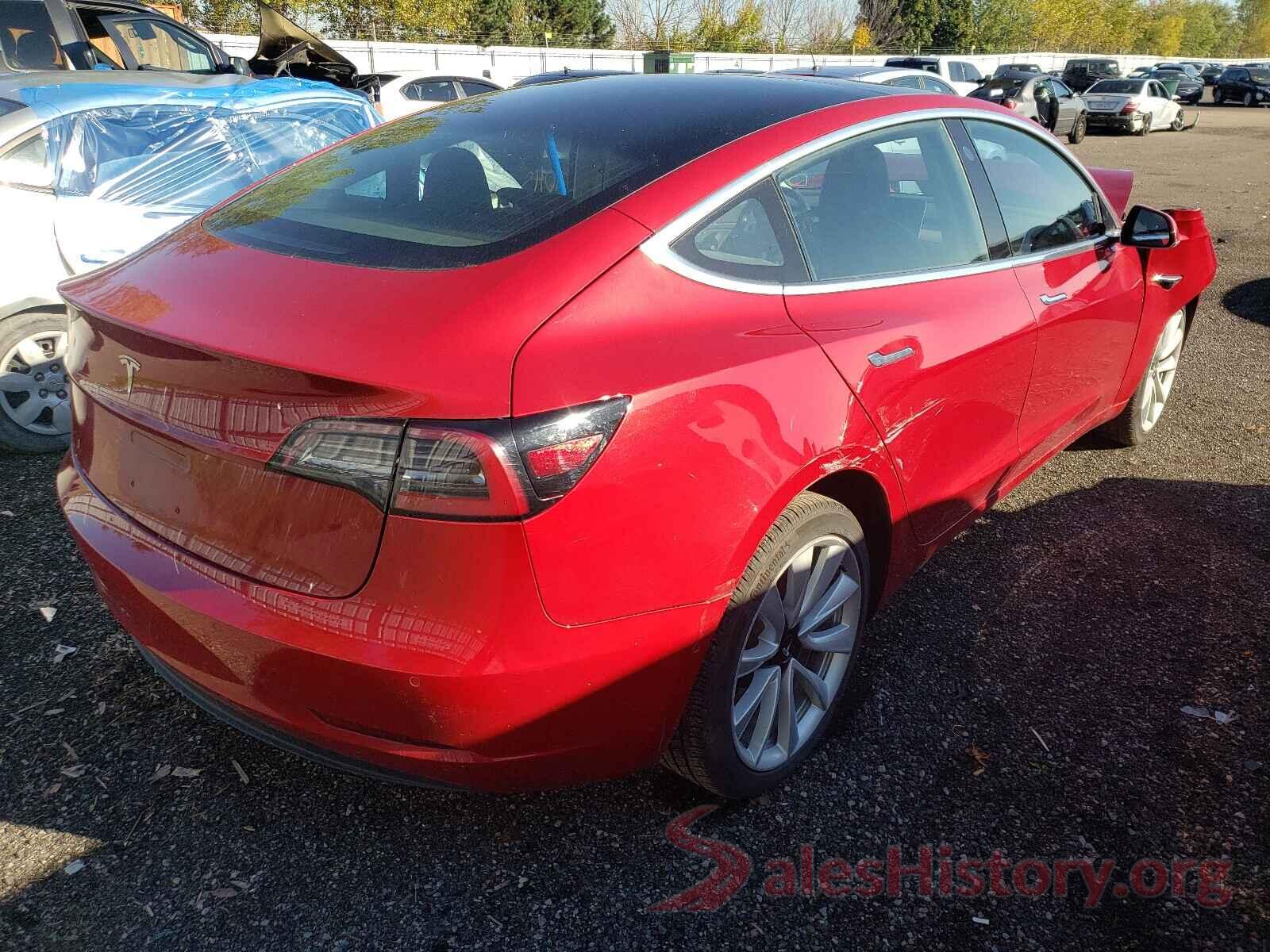 5YJ3E1EA1JF029080 2018 TESLA MODEL 3