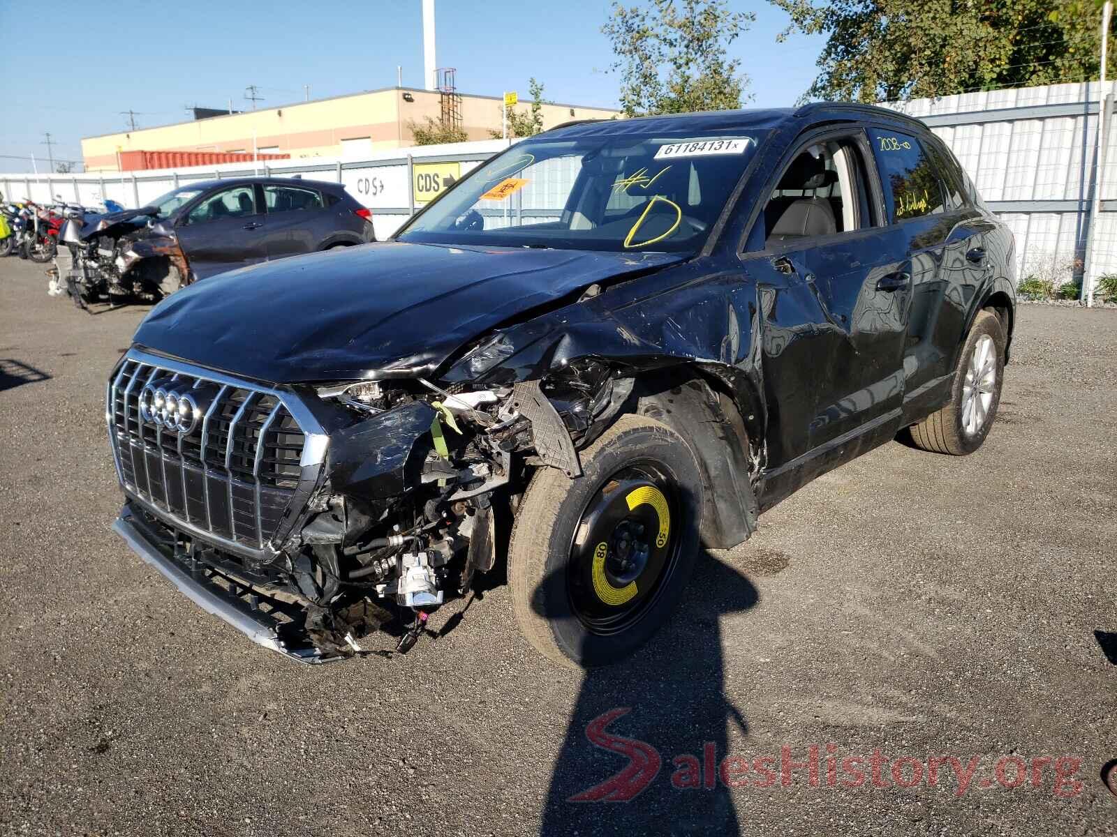 WA1AECF3XL1015297 2020 AUDI Q3