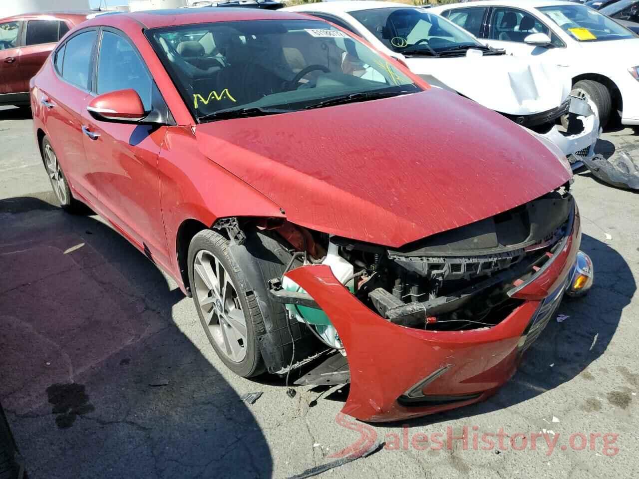 5NPD84LF1HH074074 2017 HYUNDAI ELANTRA