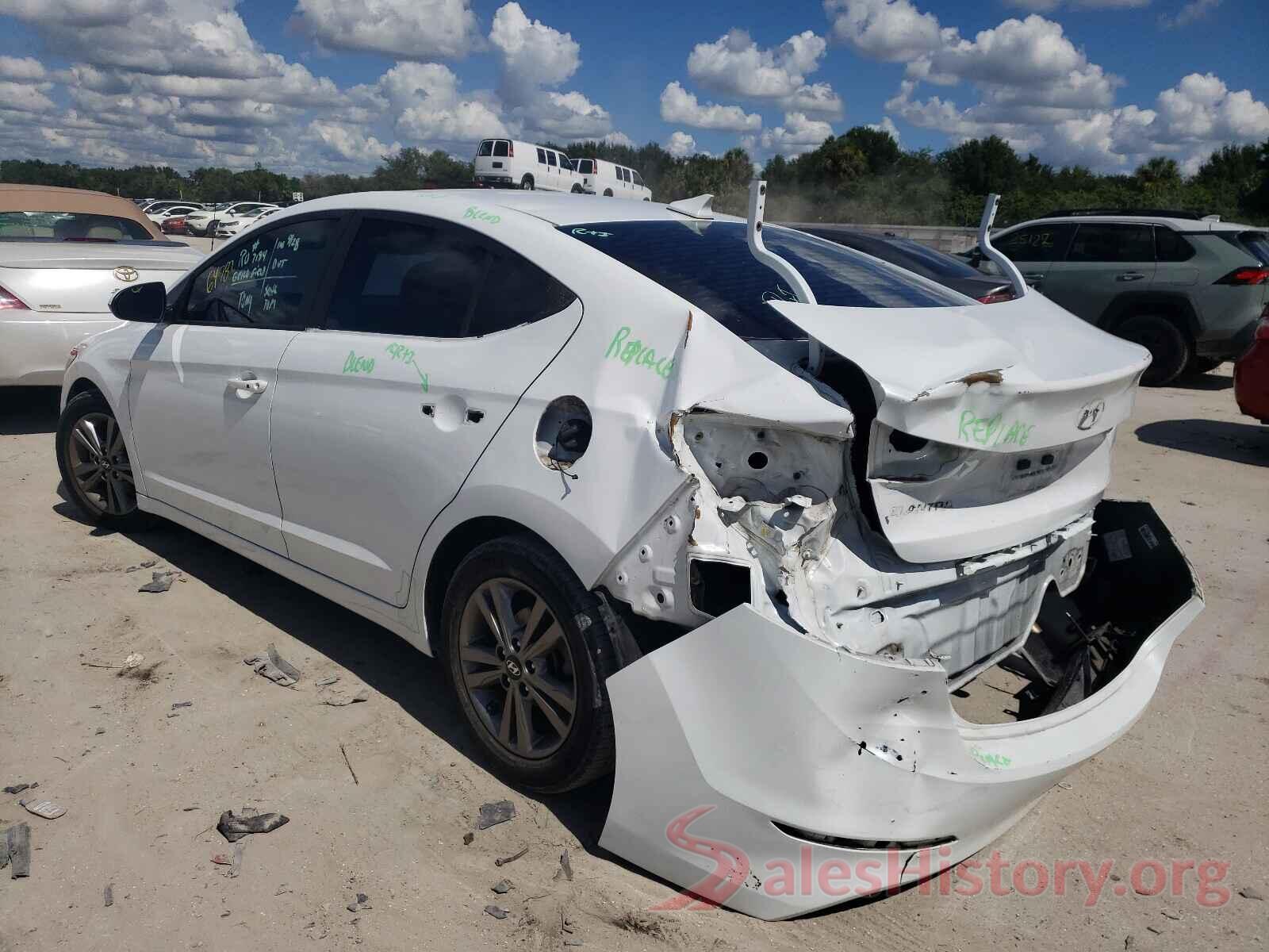 5NPD84LF1JH292053 2018 HYUNDAI ELANTRA