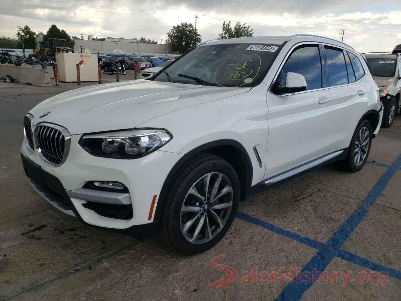 5UXTR9C5XKLD97945 2019 BMW X3