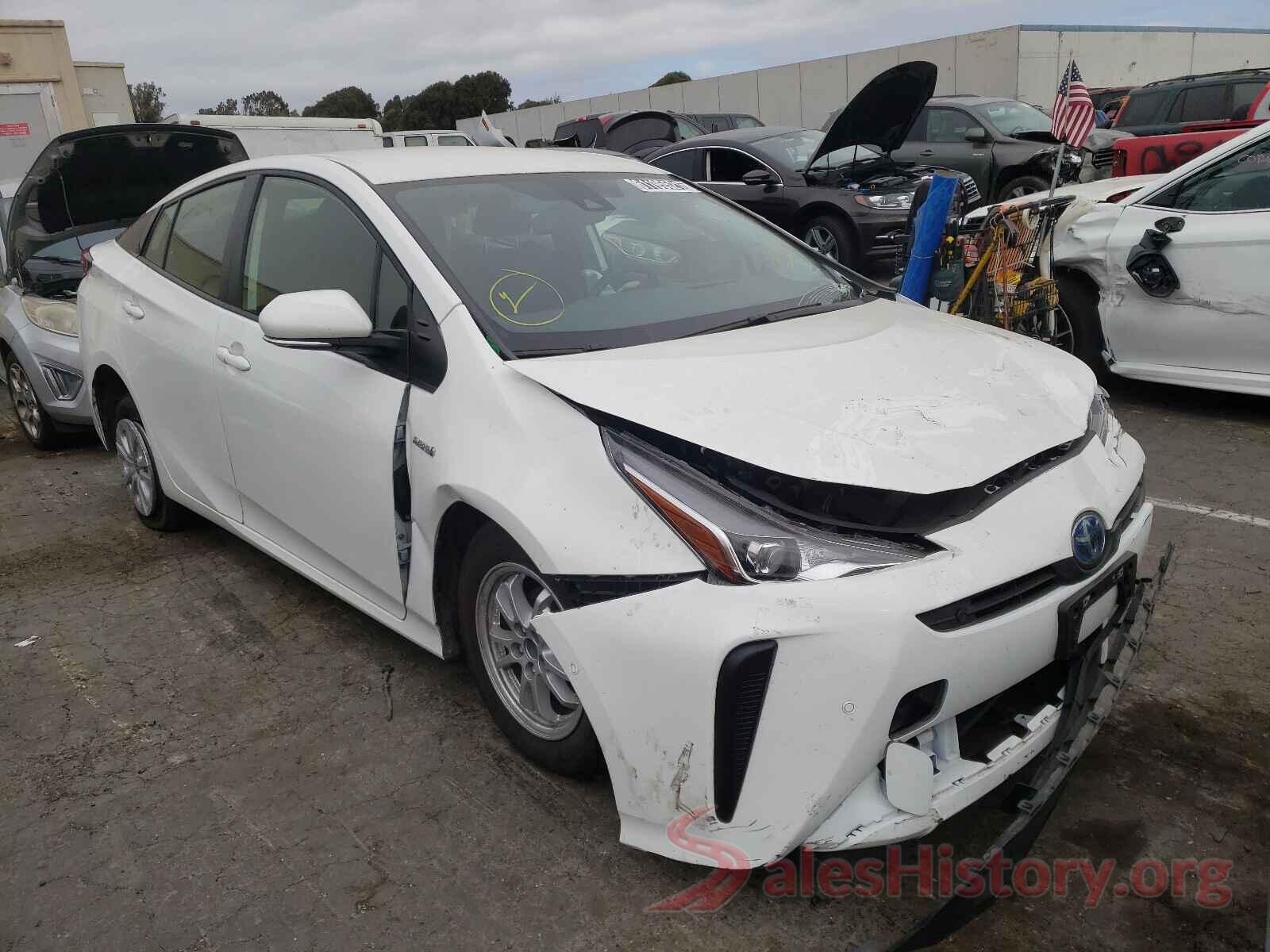 JTDKAMFU0M3146619 2021 TOYOTA PRIUS