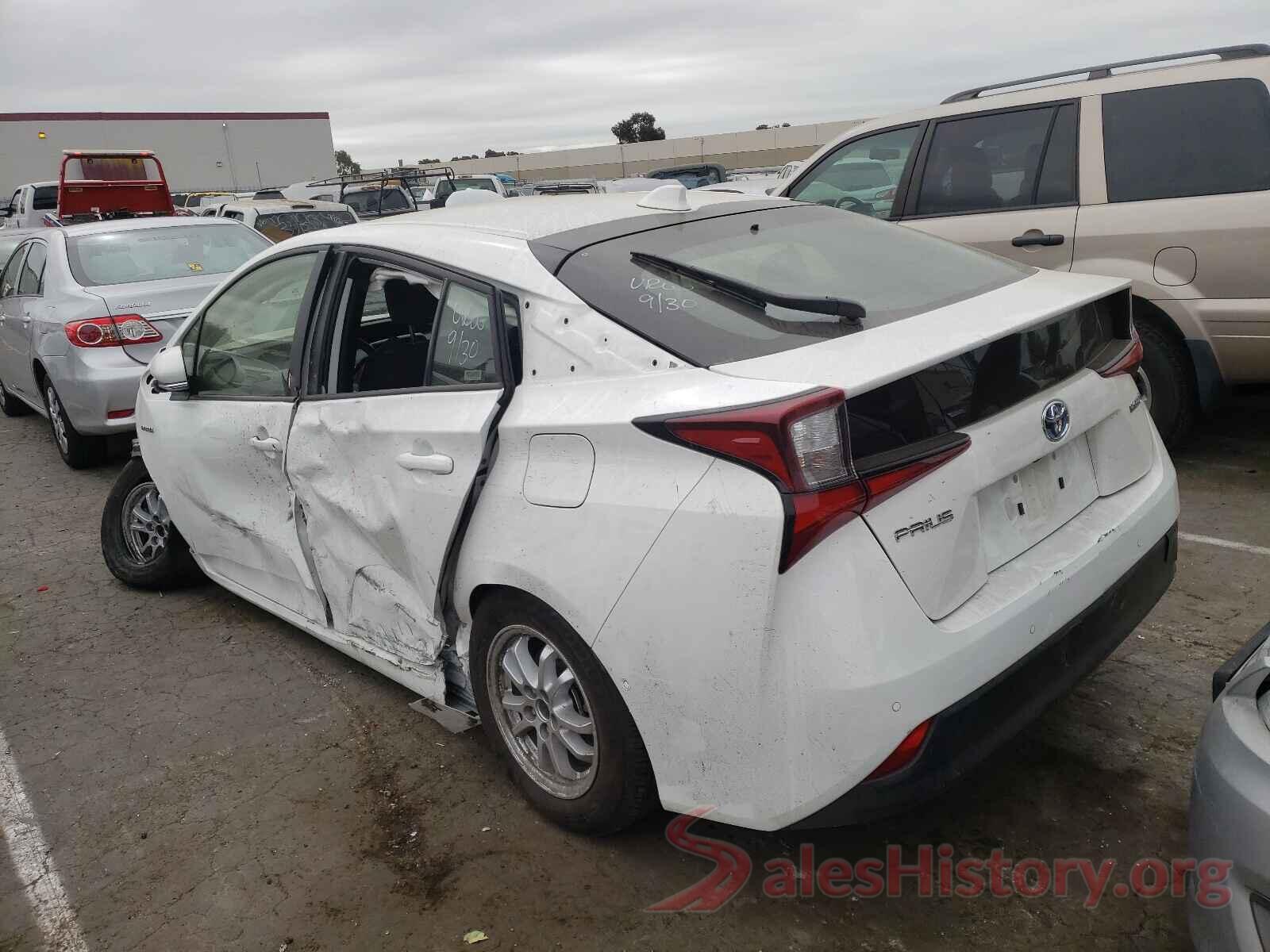 JTDKAMFU0M3146619 2021 TOYOTA PRIUS