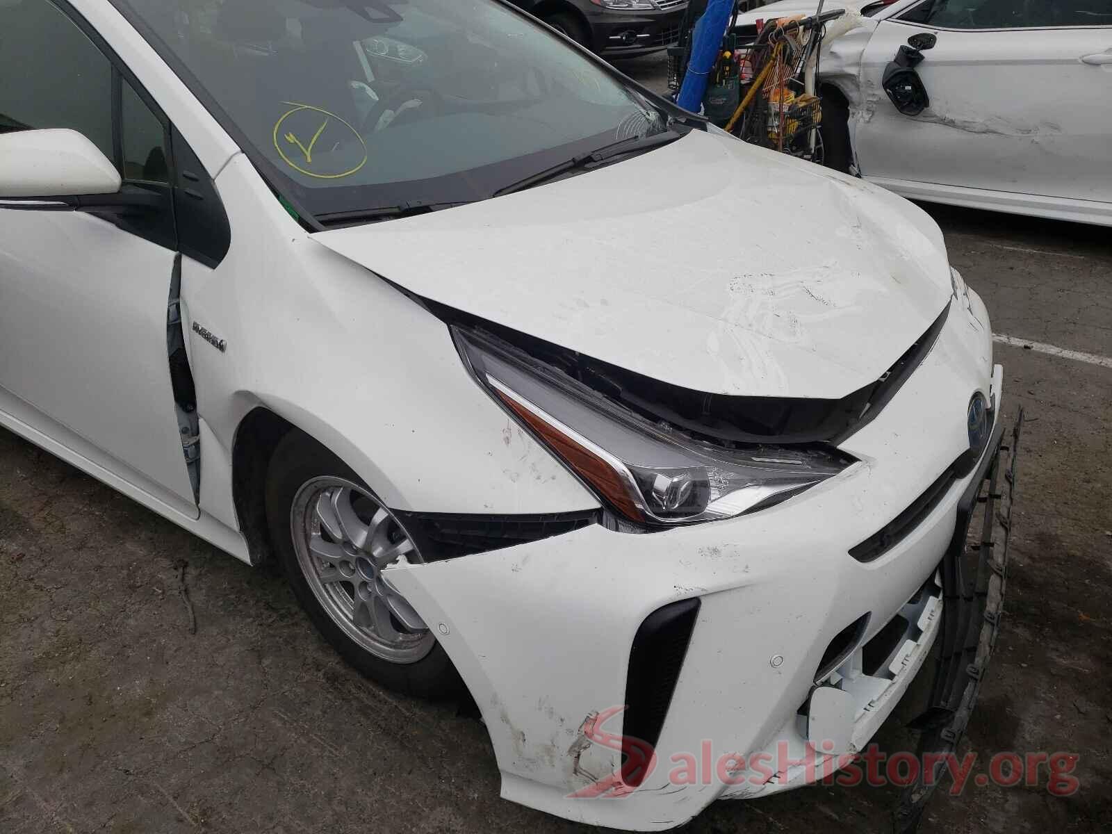 JTDKAMFU0M3146619 2021 TOYOTA PRIUS