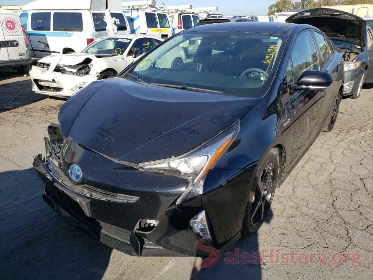 JTDKARFU2H3038036 2017 TOYOTA PRIUS