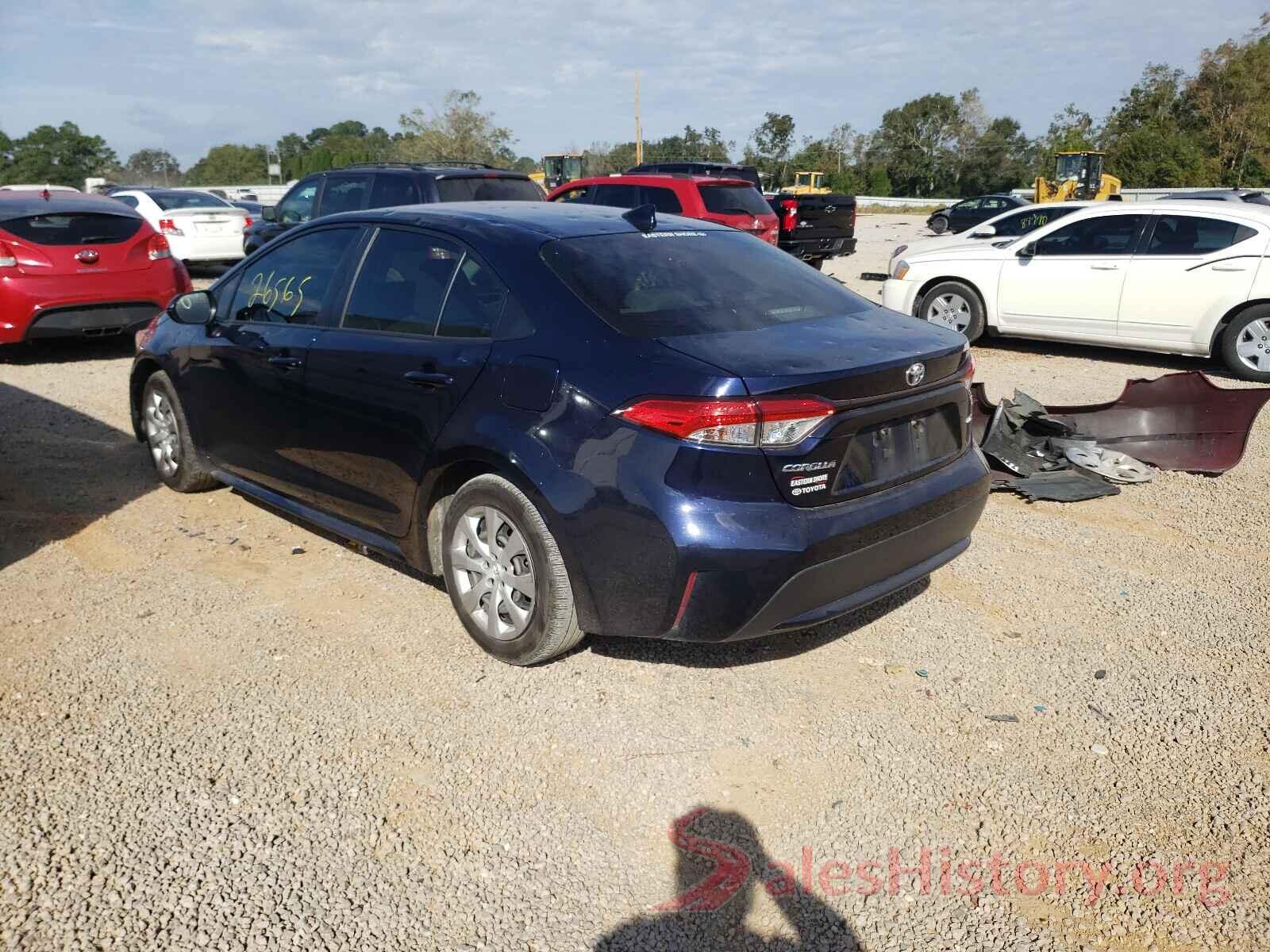 JTDEPMAE5MJ123814 2021 TOYOTA COROLLA