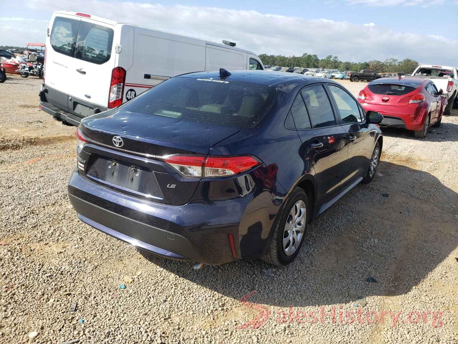 JTDEPMAE5MJ123814 2021 TOYOTA COROLLA