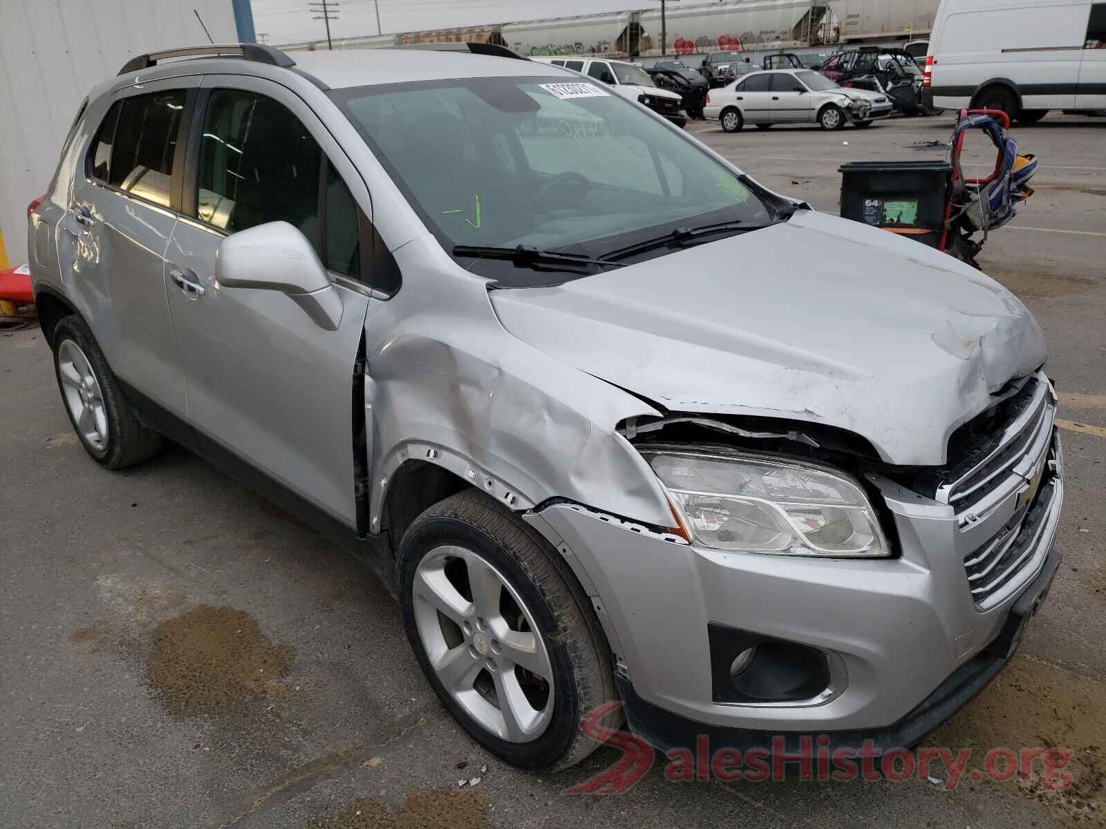 3GNCJRSB0GL165449 2016 CHEVROLET TRAX