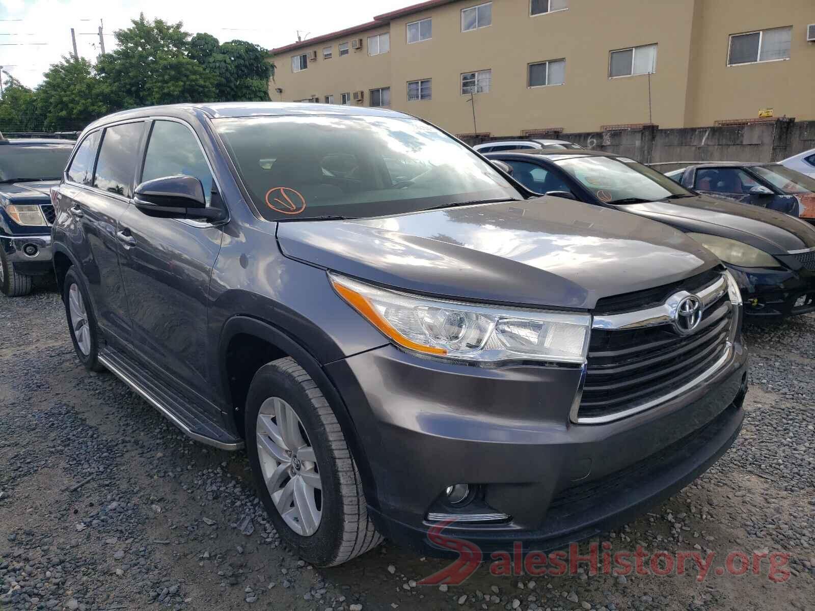 5TDZKRFH9GS178399 2016 TOYOTA HIGHLANDER