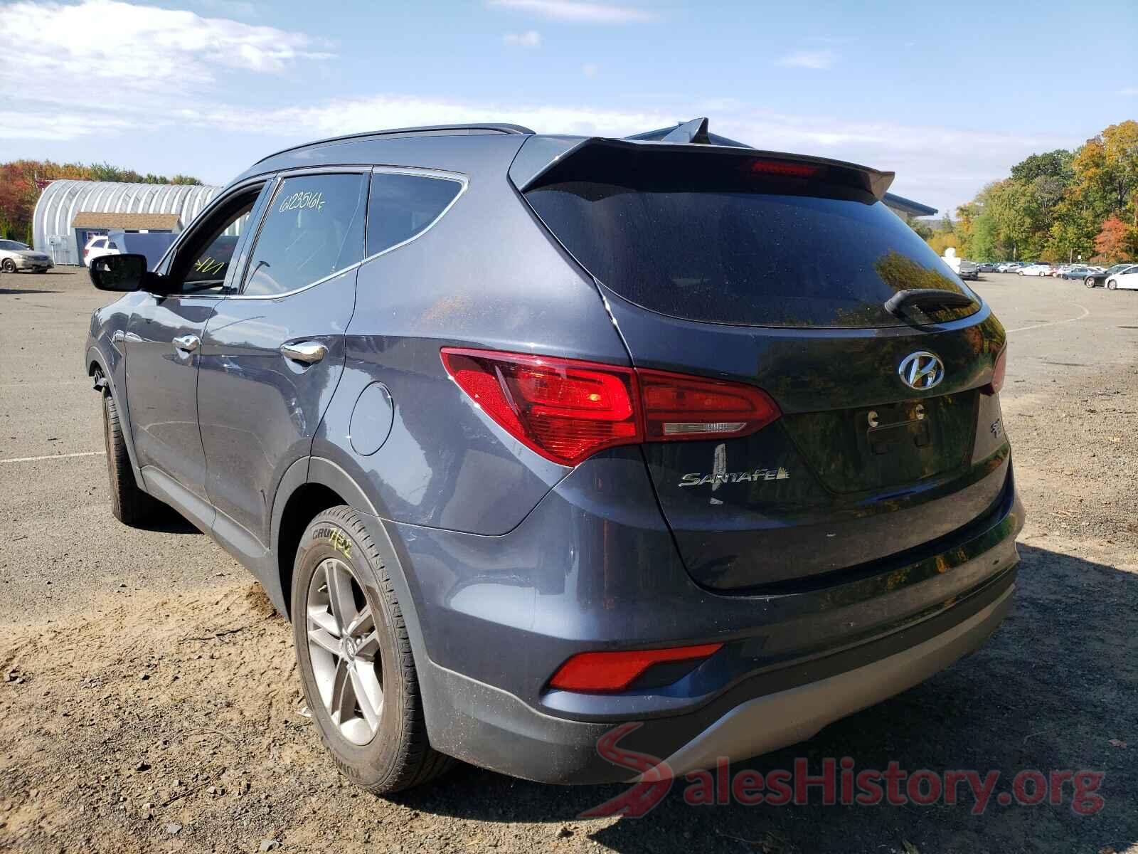 5NMZUDLBXHH033387 2017 HYUNDAI SANTA FE