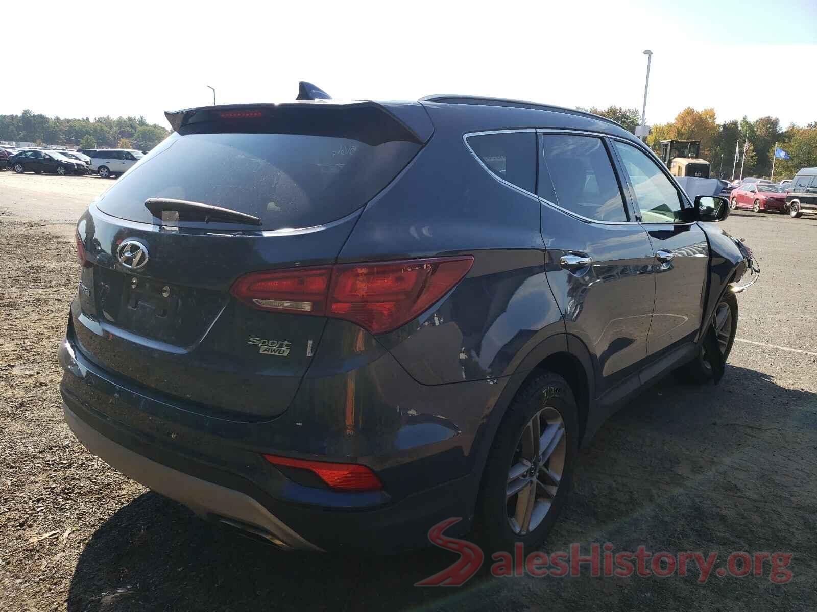 5NMZUDLBXHH033387 2017 HYUNDAI SANTA FE