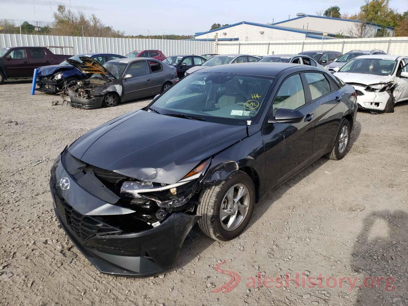 5NPLL4AG9MH047611 2021 HYUNDAI ELANTRA