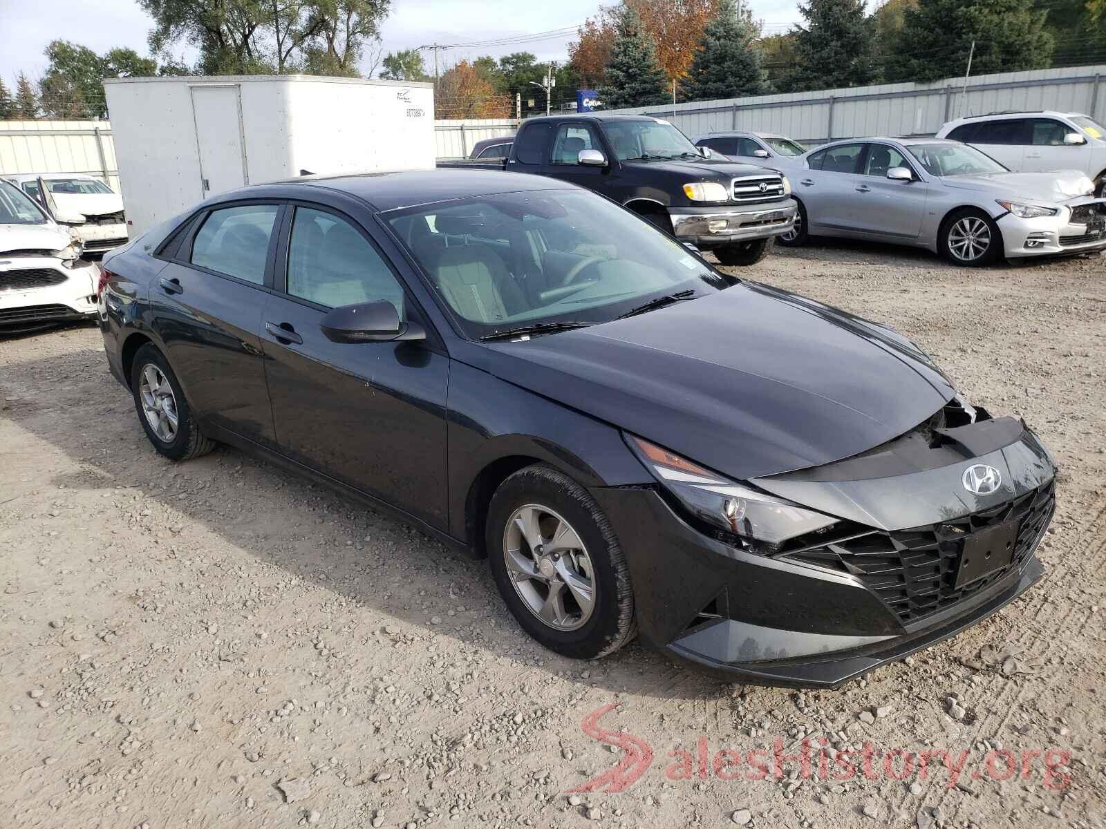 5NPLL4AG9MH047611 2021 HYUNDAI ELANTRA