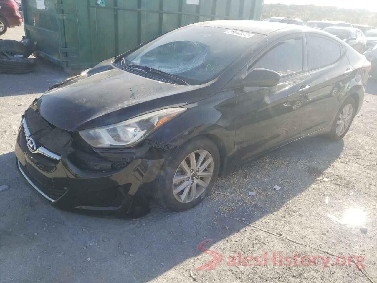 5NPDH4AE7EH543187 2014 HYUNDAI ELANTRA