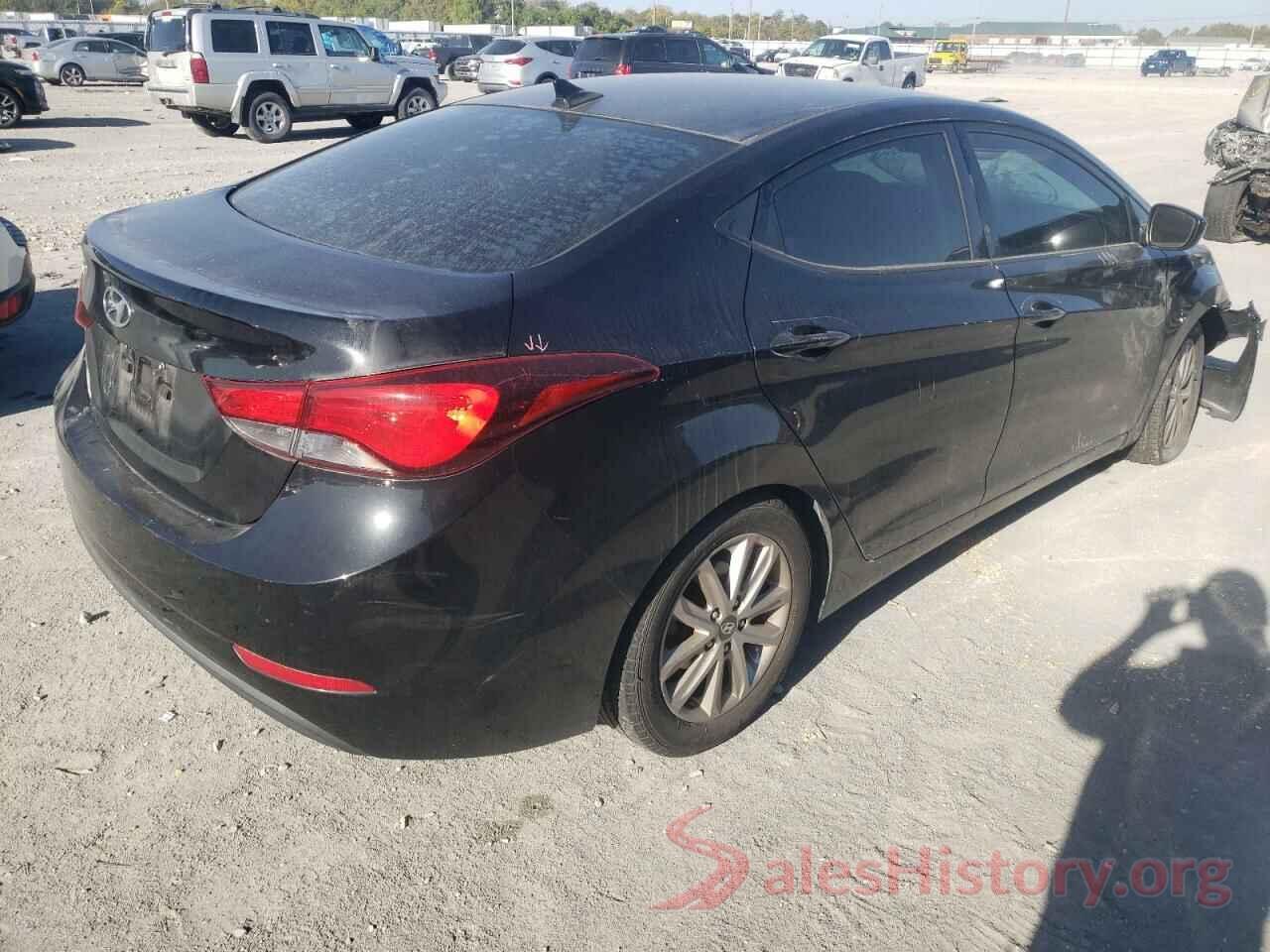 5NPDH4AE7EH543187 2014 HYUNDAI ELANTRA