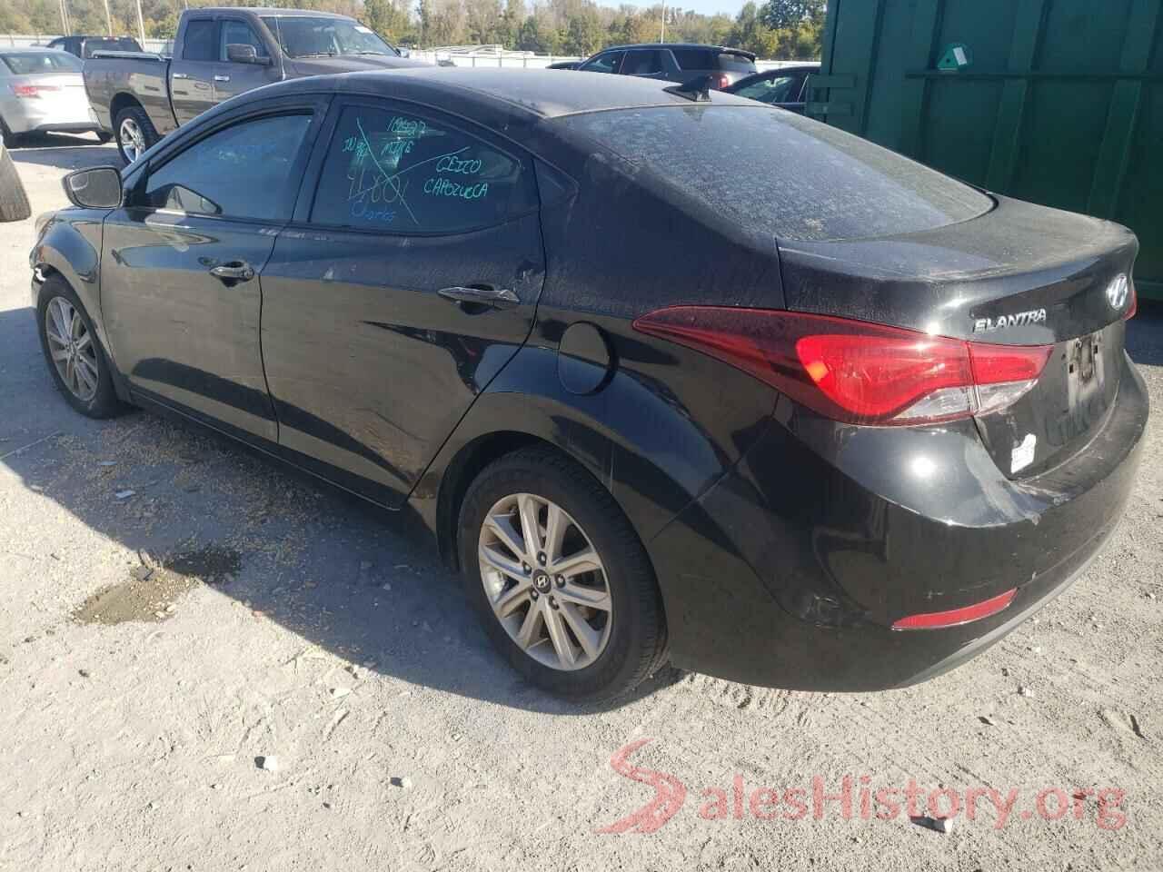 5NPDH4AE7EH543187 2014 HYUNDAI ELANTRA