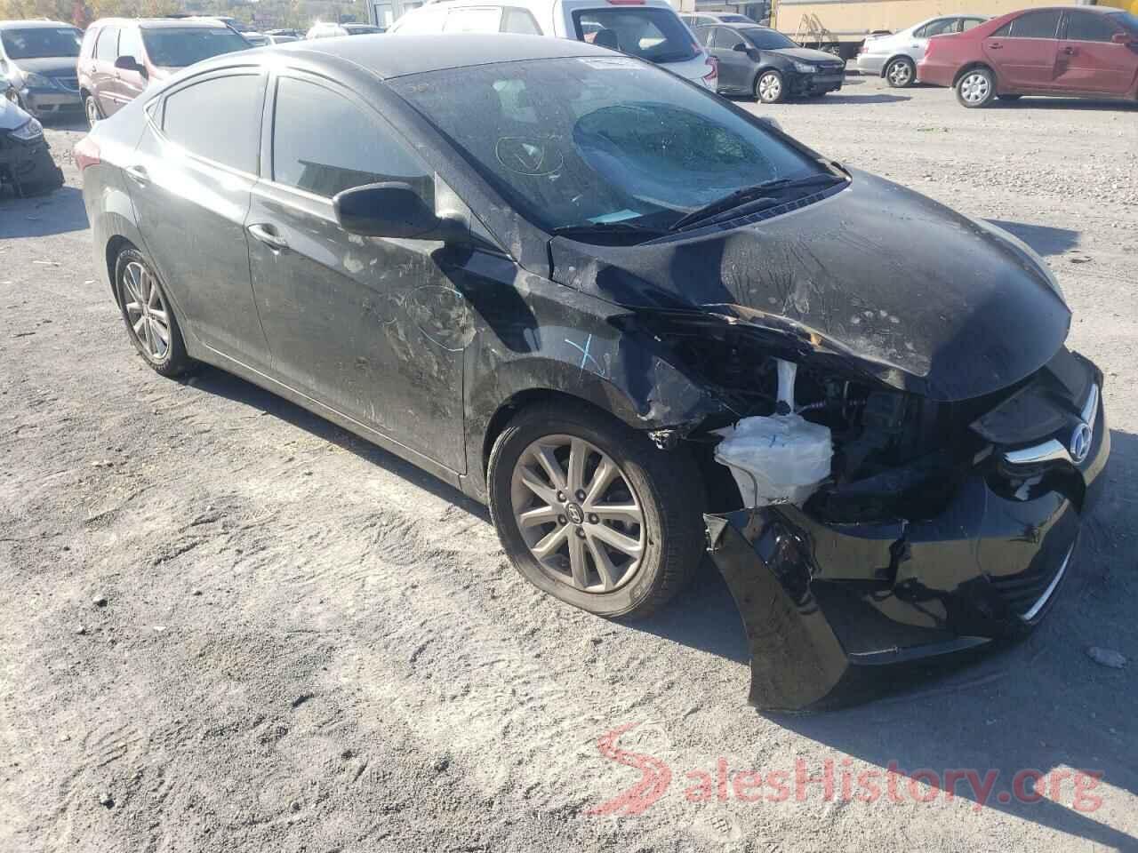 5NPDH4AE7EH543187 2014 HYUNDAI ELANTRA