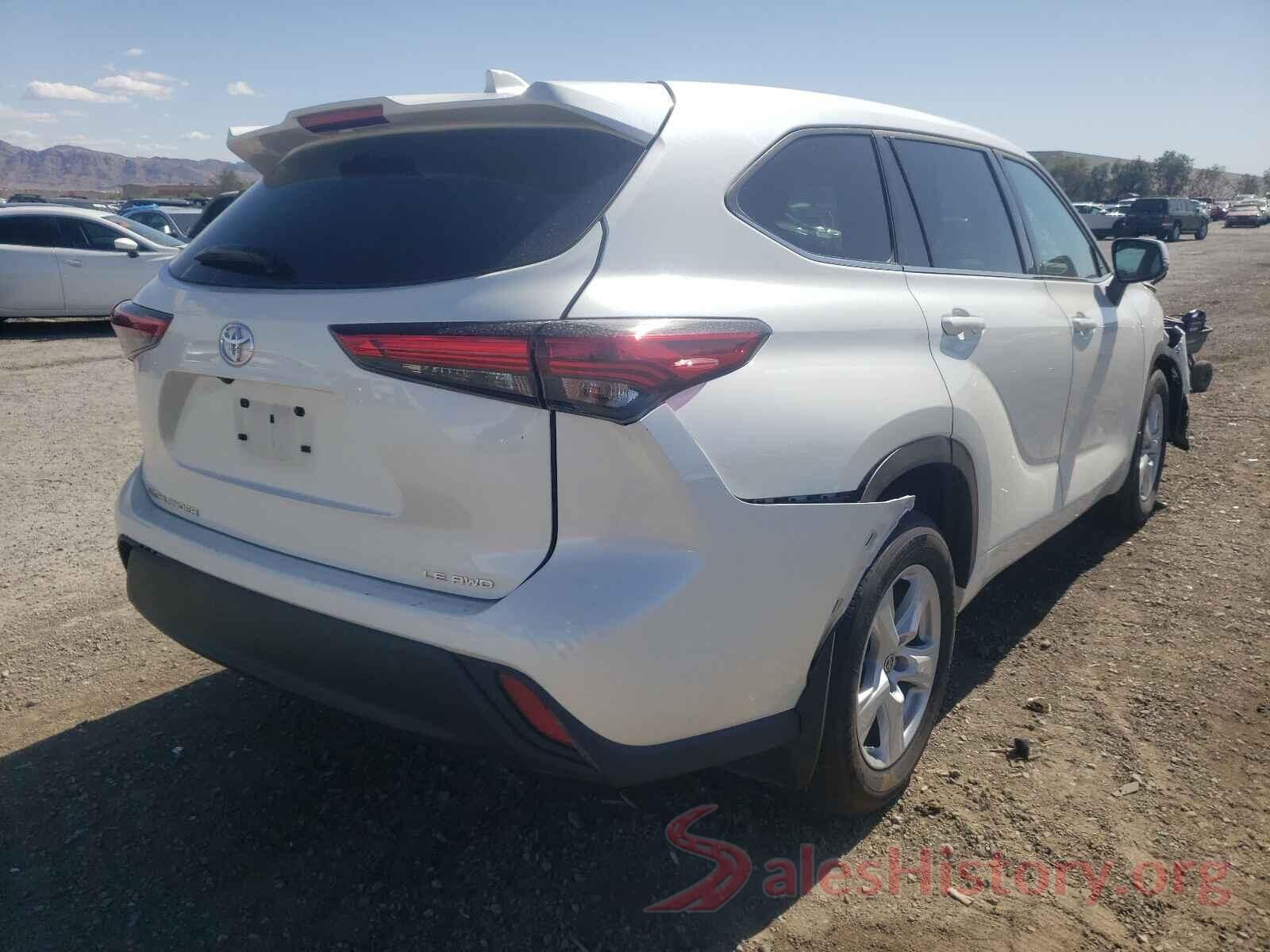 5TDBZRBH7MS525498 2021 TOYOTA HIGHLANDER