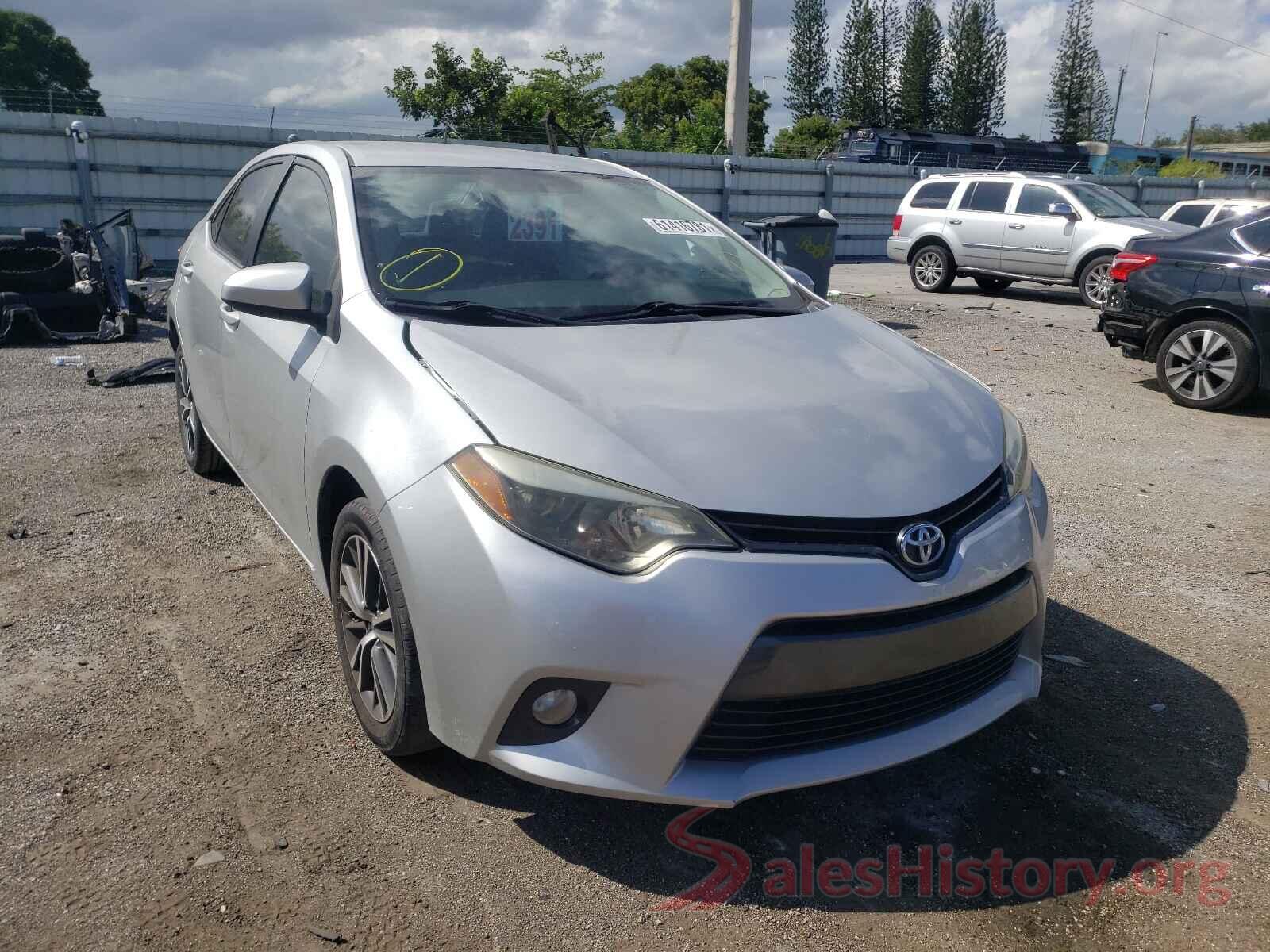 2T1BURHE6GC615301 2016 TOYOTA COROLLA