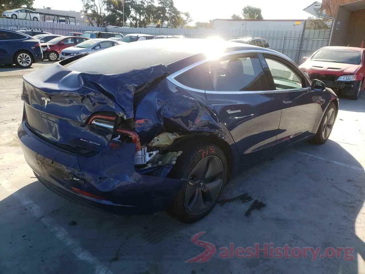 5YJ3E1EB0JF150997 2018 TESLA MODEL 3