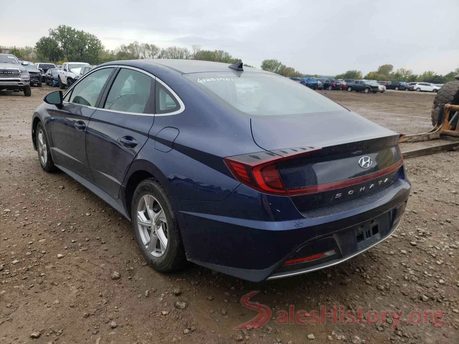 5NPEG4JA0MH082904 2021 HYUNDAI SONATA